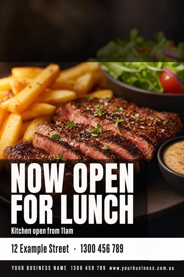 Now Open For Lunch — Café & Restaurant design