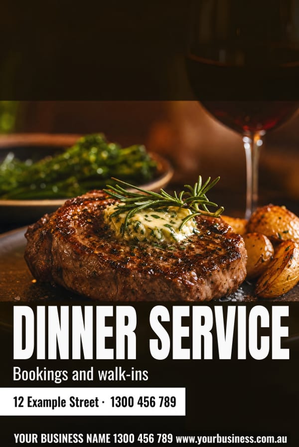 Dinner Service — Café & Restaurant design