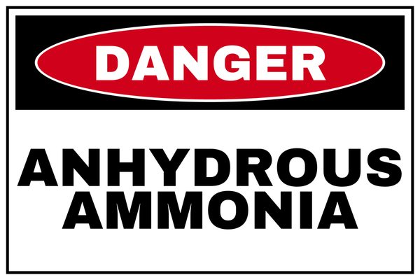 Anhydrous Ammonia — Danger design