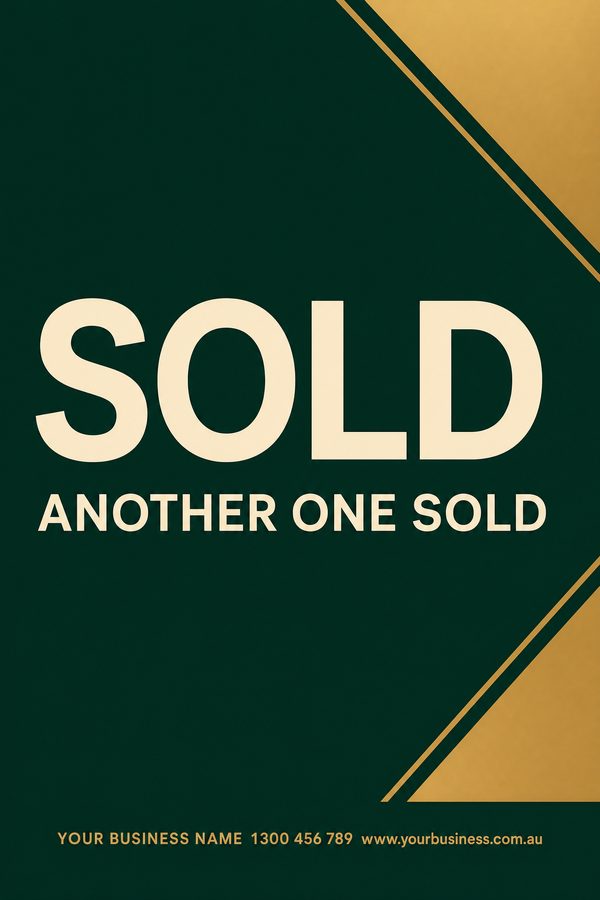 Sold Green — Real estate design