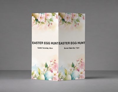 Easter Egg Hunt — Easter Bollard Covers design for Easter