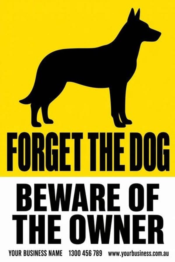 Forget the Dog — Dog design