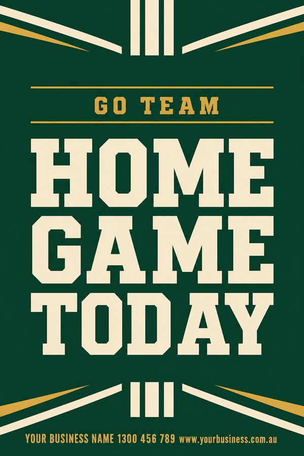 Home Game Today Forest — Events, sport & community design