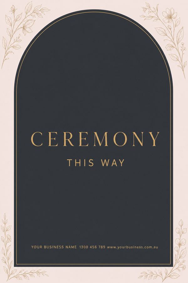 Ceremony Blush 2 — Weddings design