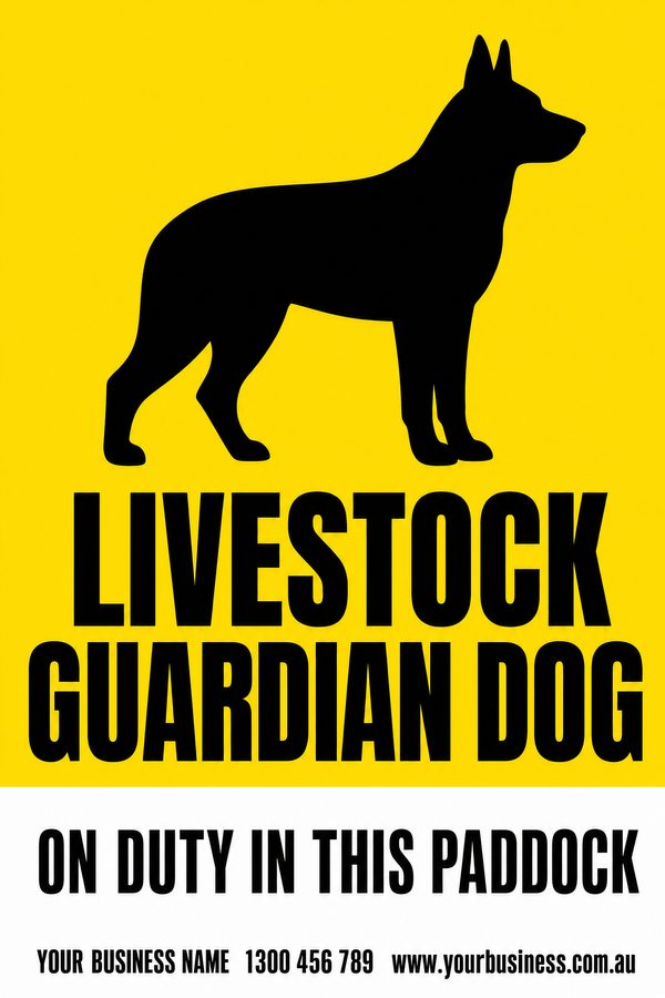 Livestock Guardian Dog — Dog design