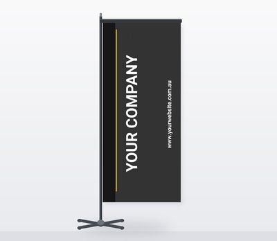 Side Strip — Rectangle Flags design for Café