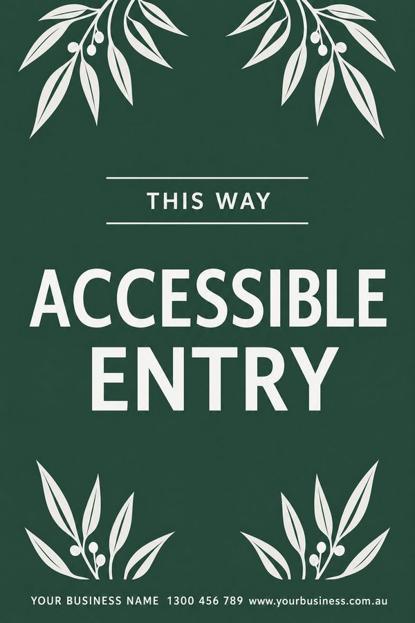 Accessible Entry Forest — Health, clinic & hygiene design