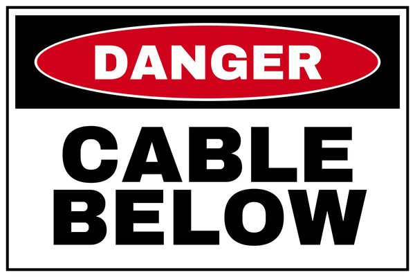 CABLE BELOW — Low Clearance & Overhead Hazard design