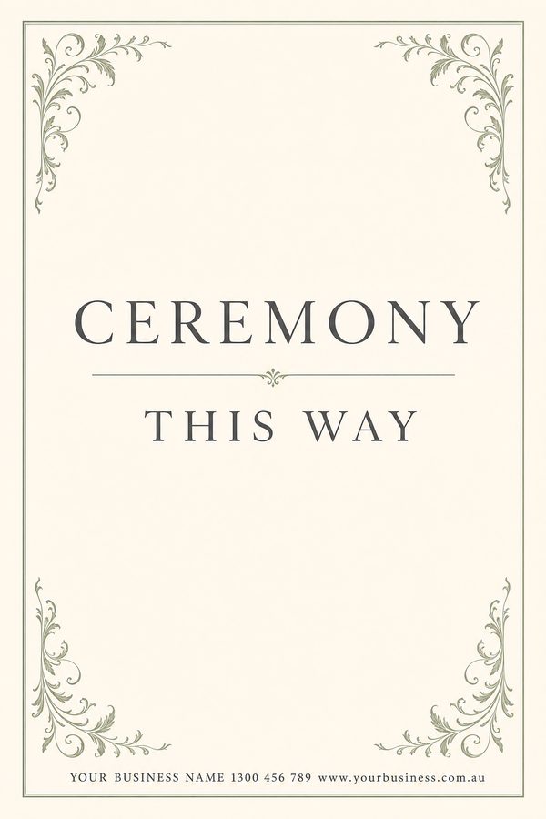Ceremony Ivory — Weddings design