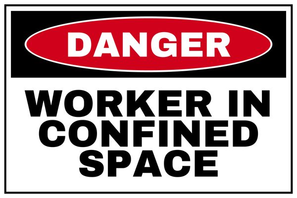 Worker in Confined Space — Danger design