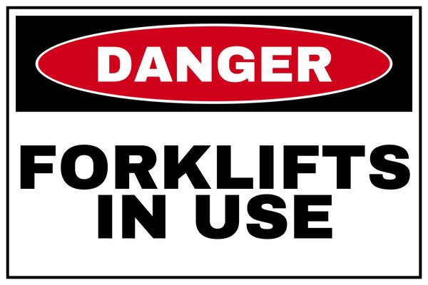 FORKLIFTS IN USE — Loading Dock & Warehouse design