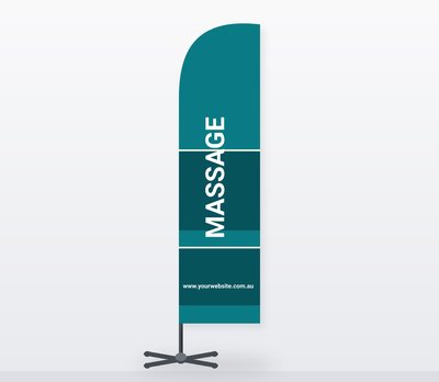 Massage — Feather Flags design for Café