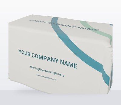 Teal Arc Frame — Long Table Throws design for Wedding