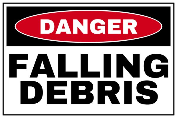 FALLING DEBRIS — Low Clearance & Overhead Hazard design