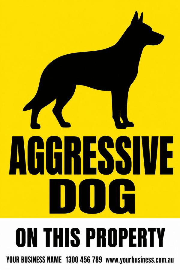 Aggressive Dog — Dog design