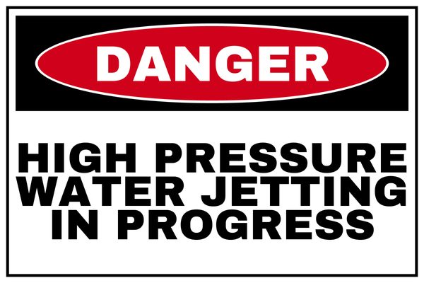 High Pressure Water Jetting in Progress — Pool & Water Safety design