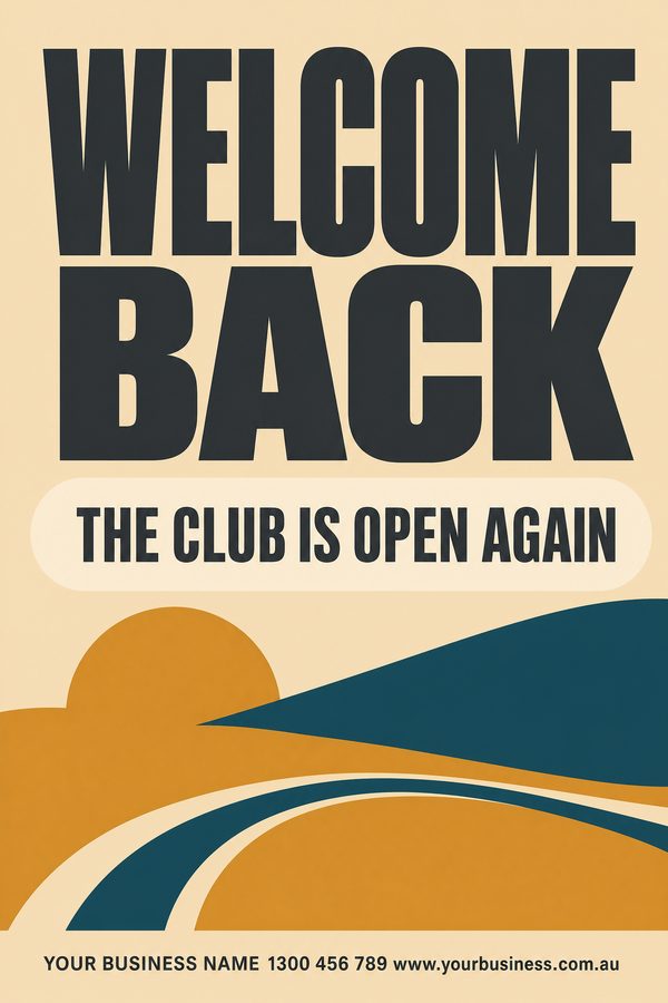 Welcome Back Sand — Events, sport & community design