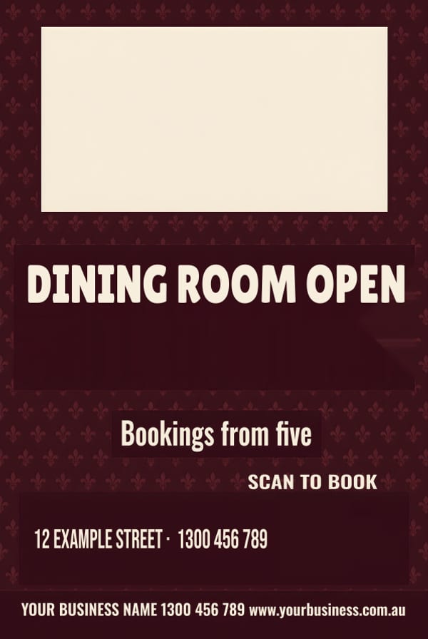 Dining Room Open — Café & Restaurant design