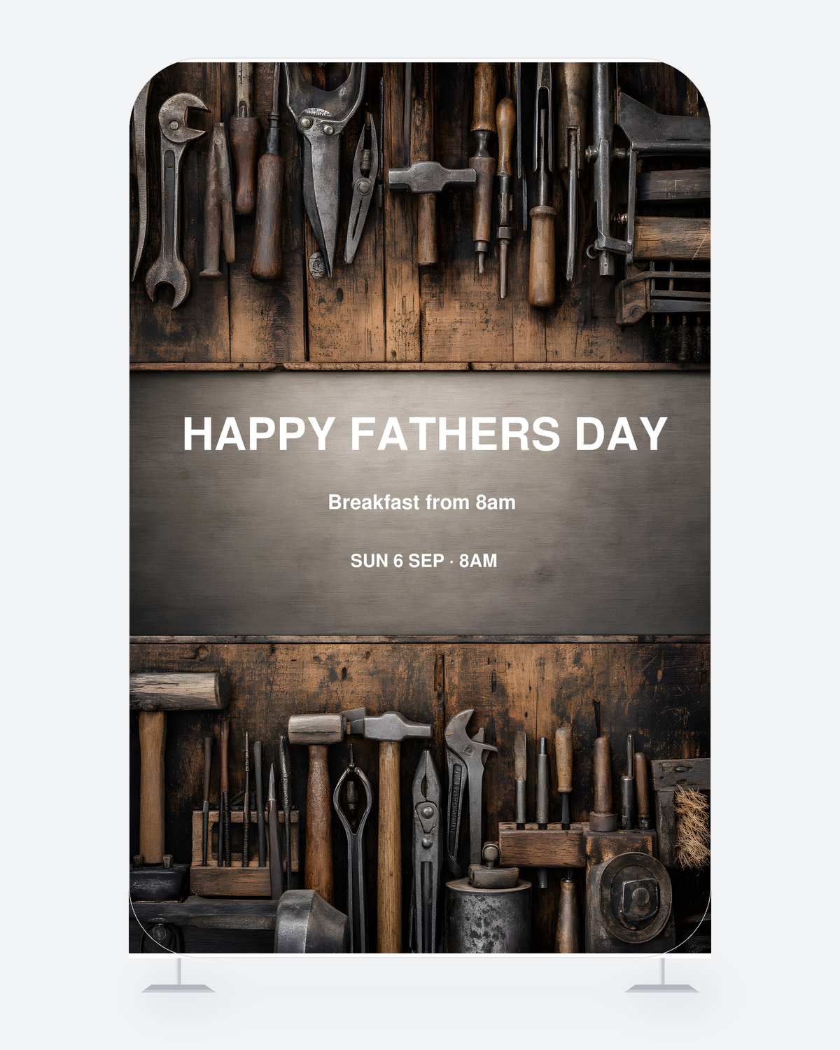 Father's Day — The Garage — backdrop wall