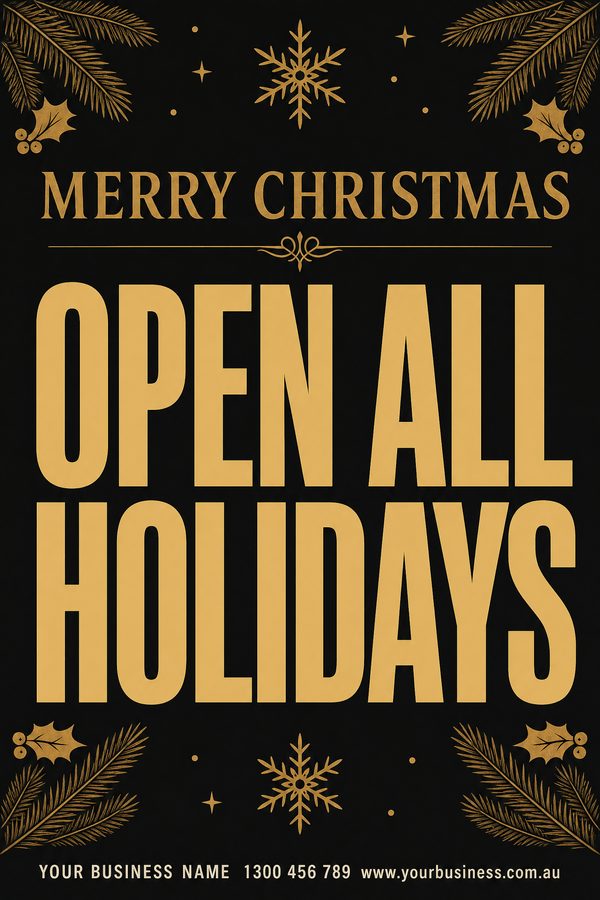 Merry Christmas Midnight — Seasonal & holidays design