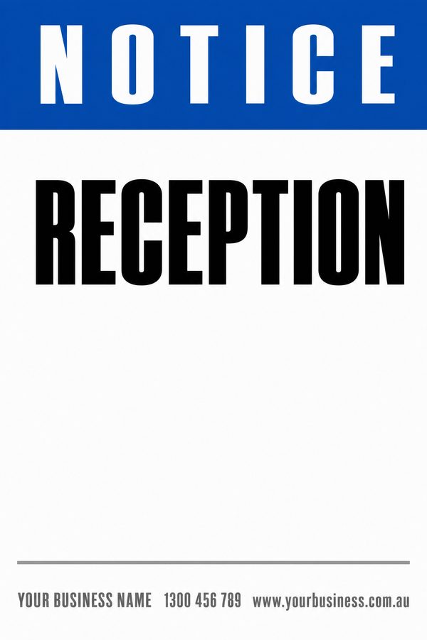 RECEPTION 2 — Reception & Office design