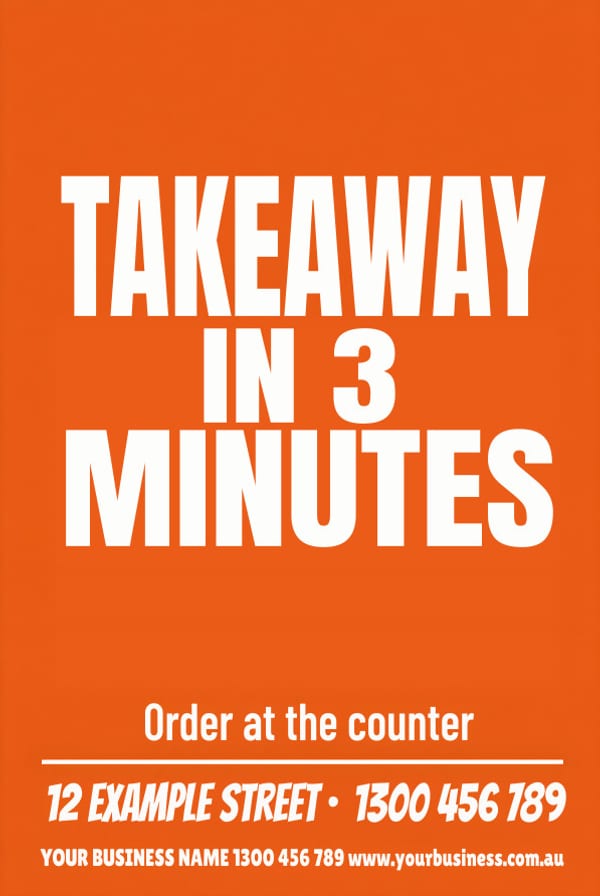 Takeaway In 3 Minutes — Café & Restaurant design