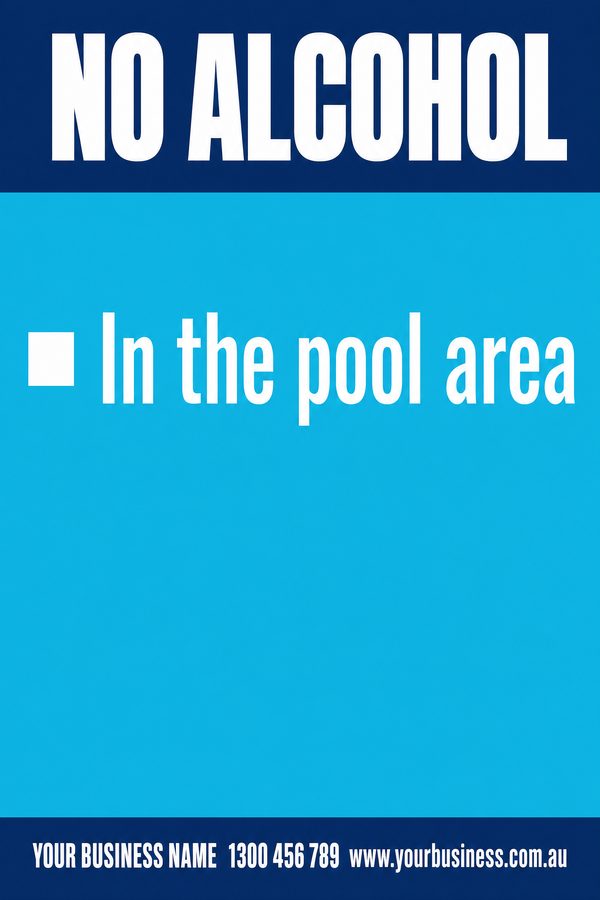 No Alcohol — No Entry & Prohibition design