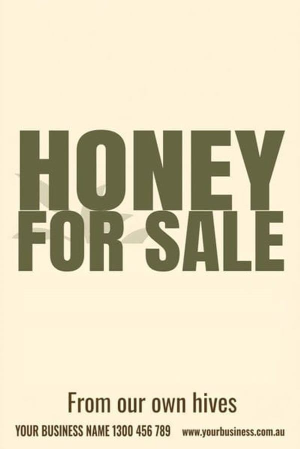 Honey For Sale — Café & Restaurant design