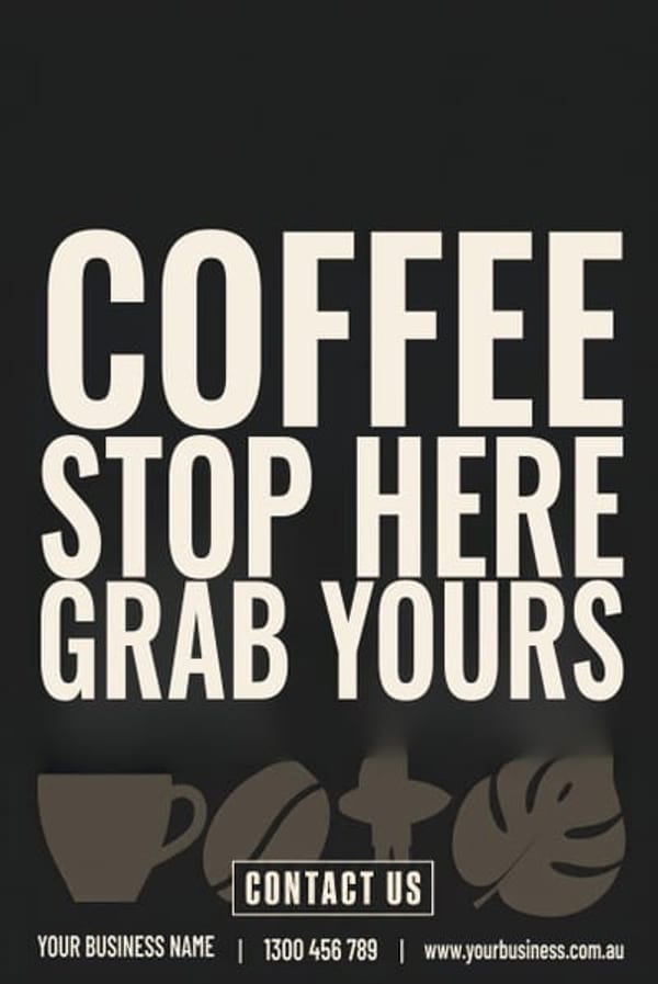 Coffee Stop Here — Café & Restaurant design