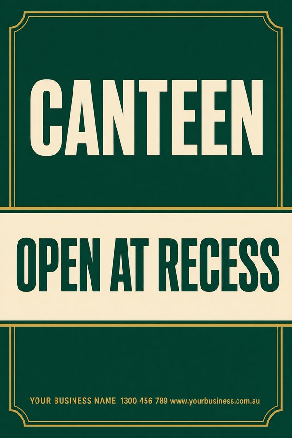 Canteen Bottle — Schools & education design