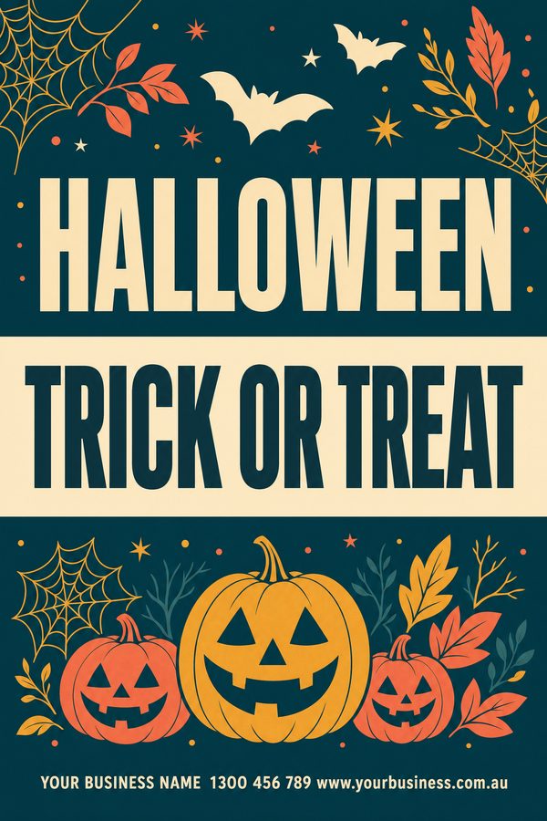 Halloween Teal — Seasonal & holidays design