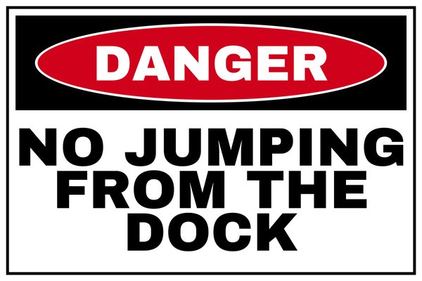 NO JUMPING FROM THE DOCK — Loading Dock & Warehouse design
