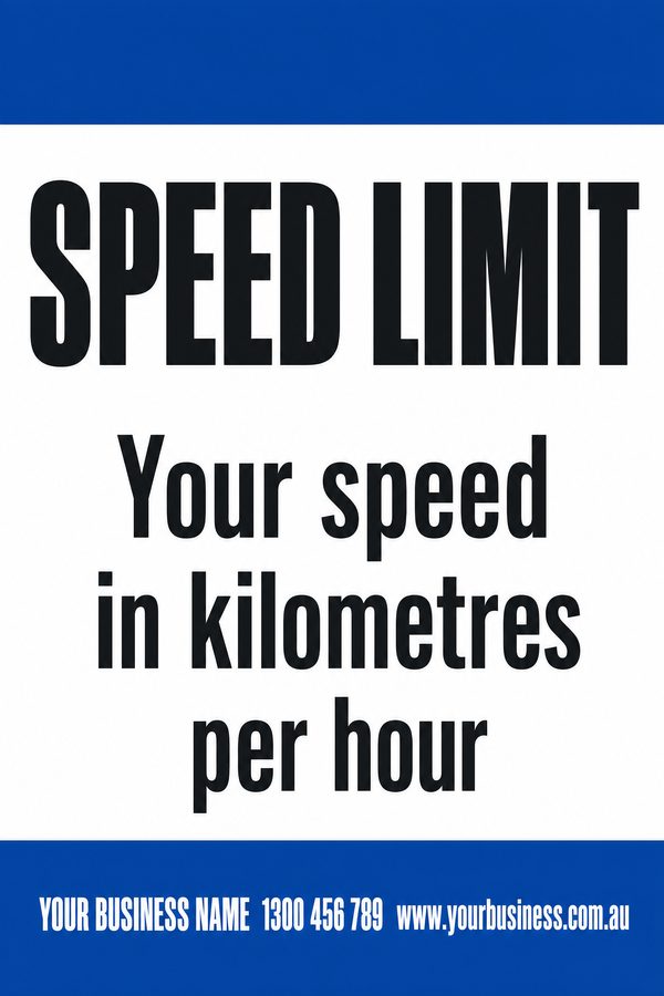 Speed Limit — Traffic & Site design