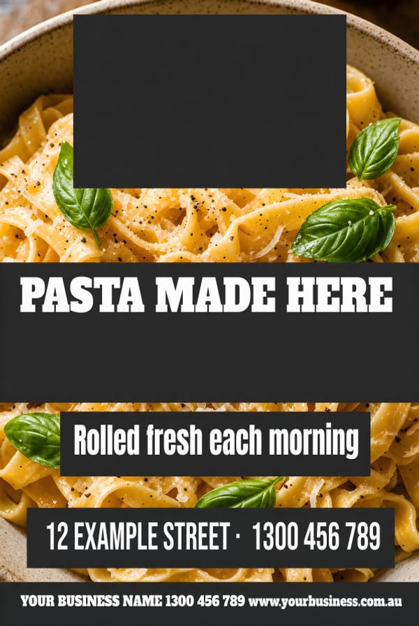 Pasta Made Here — Café & Restaurant design
