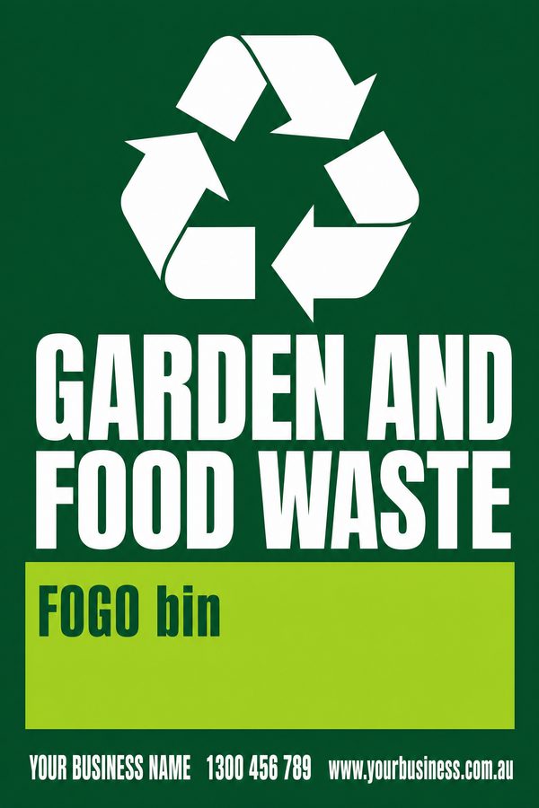 Garden and Food Waste — Recycling & Bins design