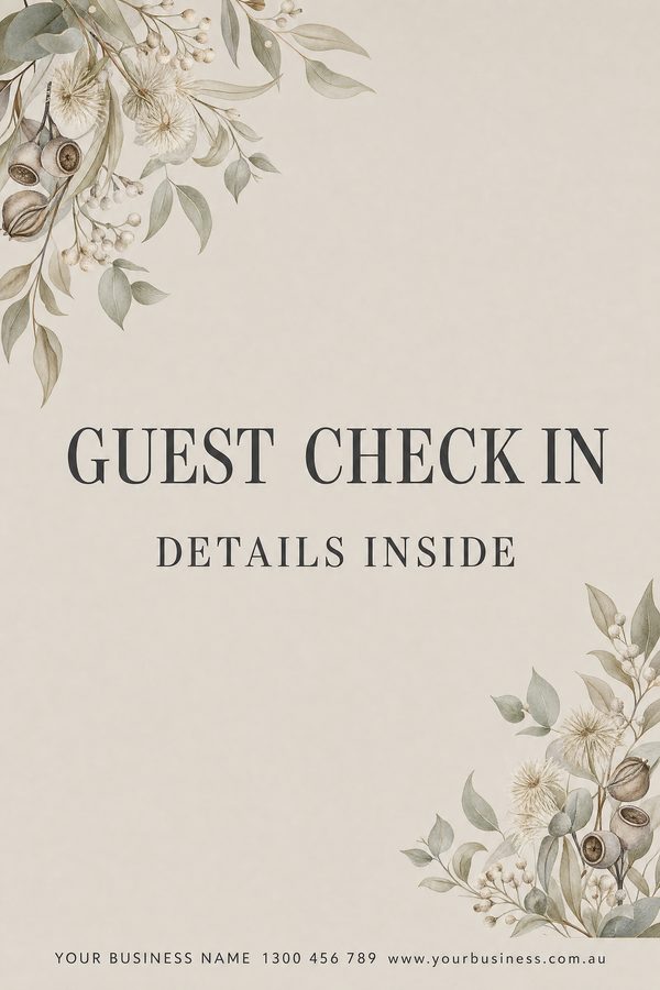 Guest Check Grey — Home, personal & memorial design