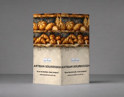 Artisan Sourdough — Bollard Covers design for Café