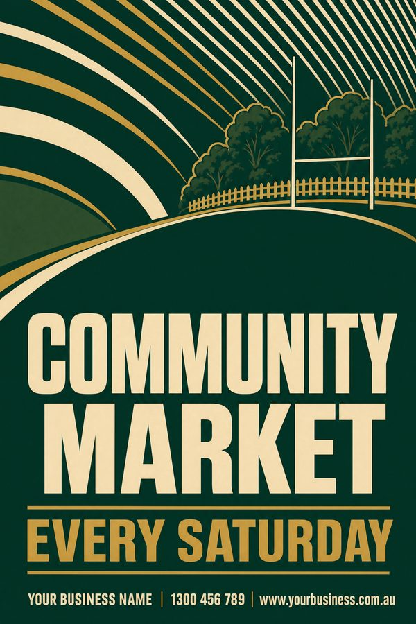 Community Market Forest 2 — Events, sport & community design