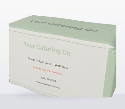 Catering — Loose Table Throws design for Café
