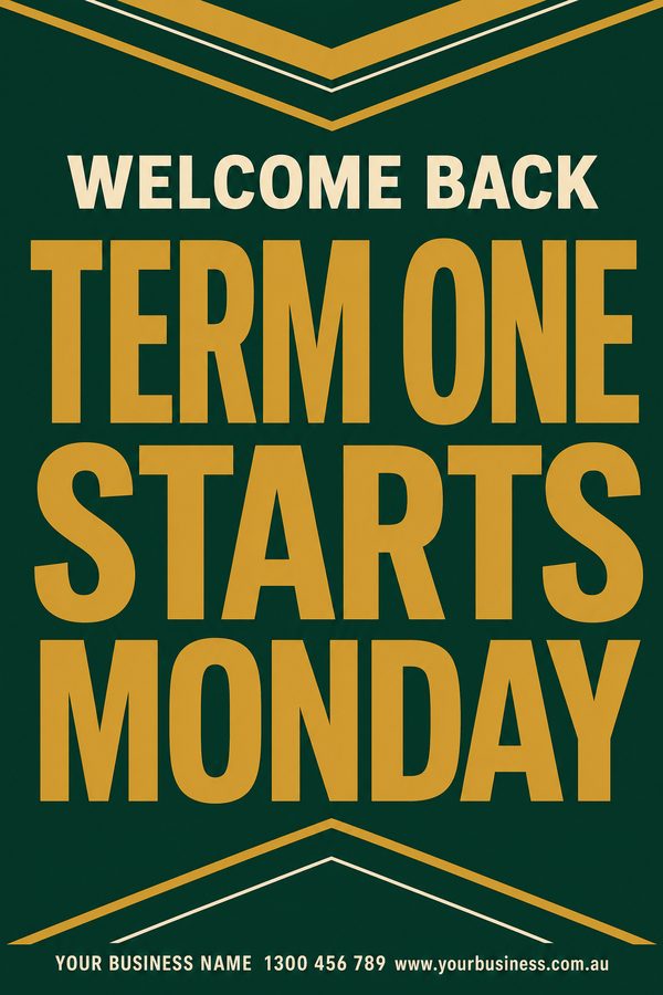 Welcome Back Bottle — Schools & education design