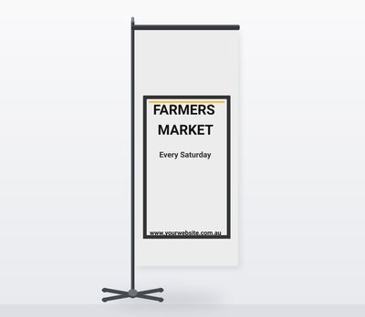 Border Frame — Rectangle Flags design for Café