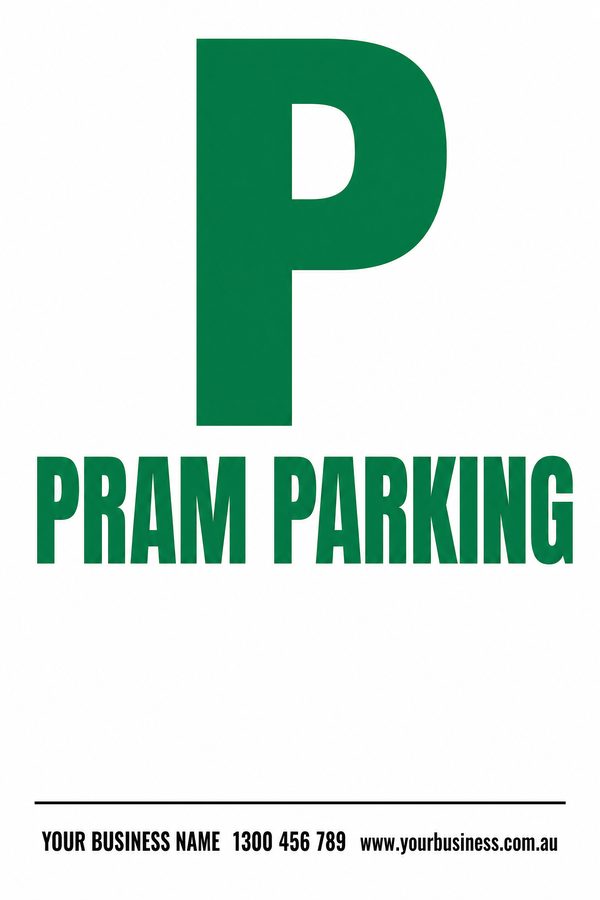 Pram Parking — Parking design