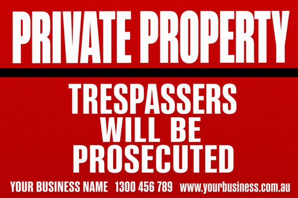 Private Property — Private Property design