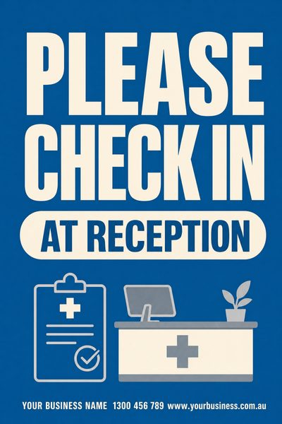 Please Check Blue