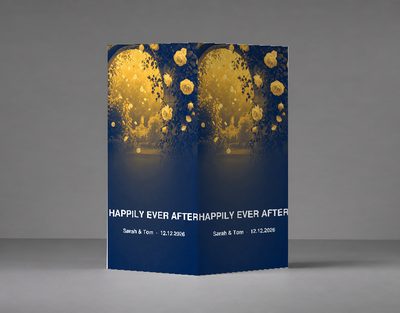 Happily Ever After — Aisle & Entry Bollard Covers design for Wedding