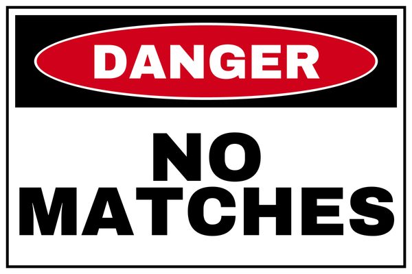 No Matches — No Entry & Prohibition design