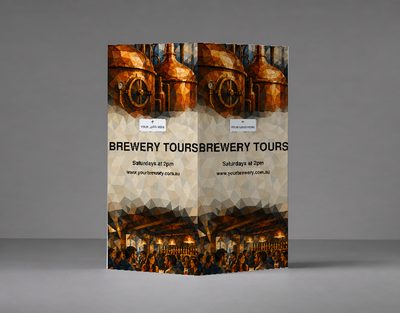 Brewery Tours — Bollard Covers design for Café
