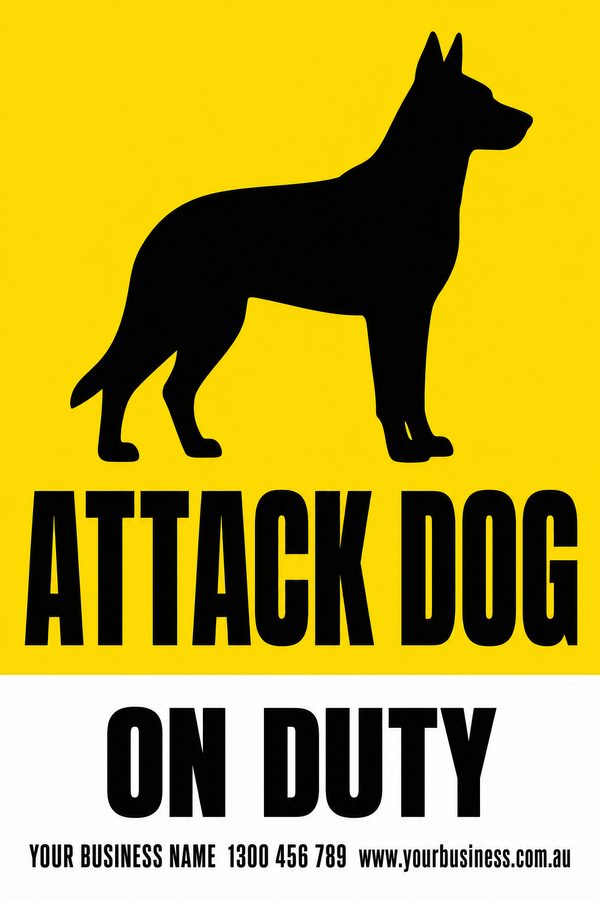 Attack Dog — Dog design