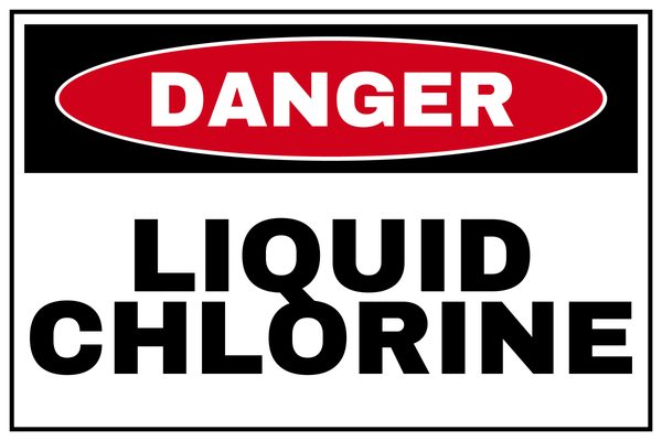 Liquid Chlorine — Danger design