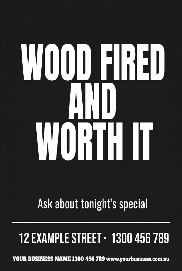 Wood Fired And Worth It — Café & Restaurant design